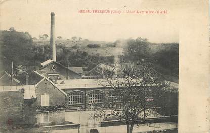 / CPA FRANCE 60 "Mesnil Théribus, usine Lemaire Vallé"