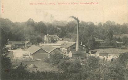 / CPA FRANCE 60 "Mesnil Théribus, panorama de l'usine Lemaire Vallé"