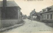 60 Oise / CPA FRANCE 60 "Morvillers, rue Rufosse"