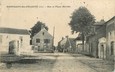 / CPA FRANCE 60 "Montagny Sainte Félicité, rue et place Méville"