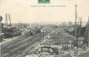 60 Oise / CPA FRANCE 60 "Nogent sur Oise, le dépôt des machines"