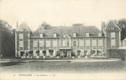 / CPA FRANCE 60 "Nivillers, le château"