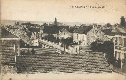/ CPA FRANCE 60 "Orry la Ville, vue générale"