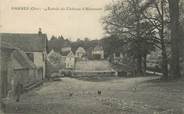 60 Oise / CPA FRANCE 60 "Parnes, entrée du château d'Alincourt"