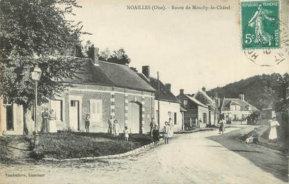 / CPA FRANCE 60 "Noailles, route de Mouchy le châtel"