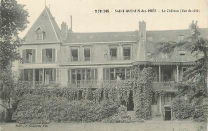 / CPA FRANCE 60 "Mothois, Saint Quentin des Prés, le château"