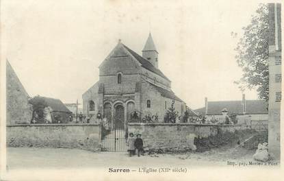 / CPA FRANCE 60 "Sarron, l'église"