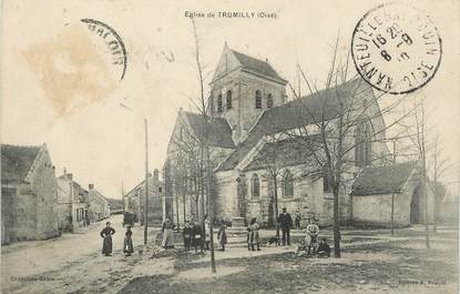 / CPA FRANCE 60 "Eglise de Trumilly"