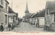 60 Oise / CPA FRANCE 60 "Saint Aubin en Bray, le centre et l'église"