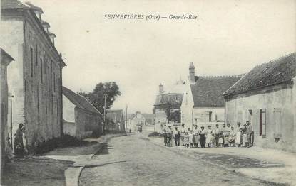 / CPA FRANCE 60 "Sennevières, grande rue"