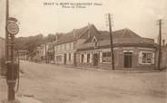 60 Oise / CPA FRANCE 60 "Tracy le mont Ollencourt, place du tilleul"