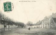 60 Oise / CPA FRANCE 60 "Sacy Le Grand, la place"