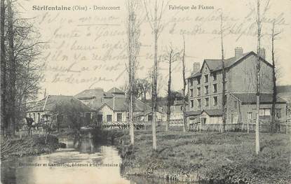 / CPA FRANCE 60 "Sérifontaine, Droitecourt, fabrique de Pianos"