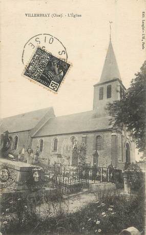 / CPA FRANCE 60 "Villembray, l'église"