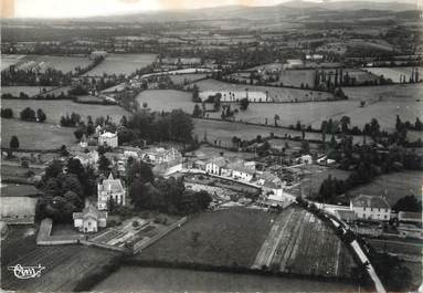 / CPSM FRANCE 42 "Sail les Bains, vue panoramique aérienne"