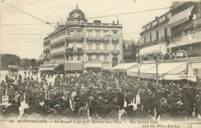 CPA FRANCE 34 "Montpellier, le Grand Café"