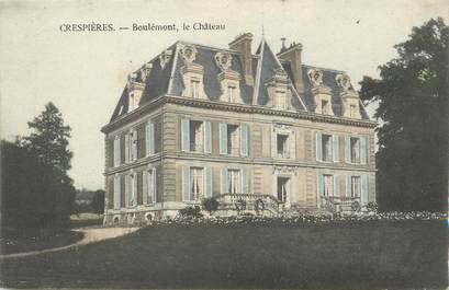 / CPA FRANCE 78 "Crespières, Boulémont, le château"