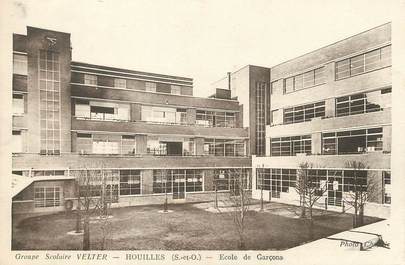 / CPA FRANCE 78 "Houilles, groupe scolaire Velter, école de garçons"