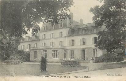 / CPA FRANCE 78 "Louveciennes, propriété Mallet"