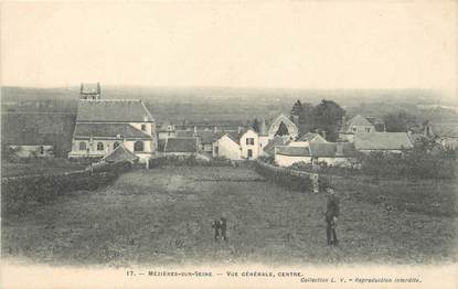 / CPA FRANCE 78 "Mézières sur Seine, vue générale, centre"