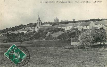 / CPA FRANCE 78 "Mousseaux, vue sur l'église"