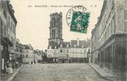 78 Yveline / CPA FRANCE 78 "Mantes, place du Marché au blé"