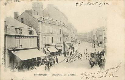 CPA FRANCE 03 "Montluçon, Bld de Courtais"