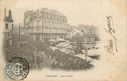 CPA FRANCE 16 "Angoulême, jour de foire"