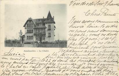 / CPA FRANCE 78 "Rambouillet, le chalet"