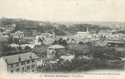 / CPA FRANCE 64 "Biarritz artistique, vue générale"