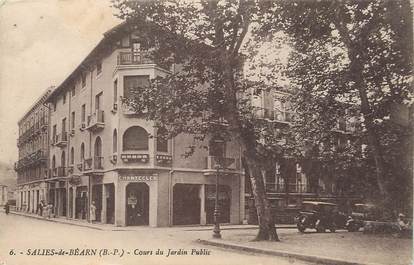 / CPA FRANCE 64 "Salies de Béarn, cours du jardin public"