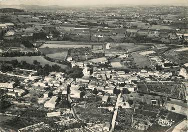 / CPSM FRANCE 69 "Thurins, vue générale aérienne"