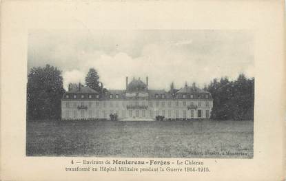 / CPA FRANCE 77 "Environs de Montereau Forges, le château"
