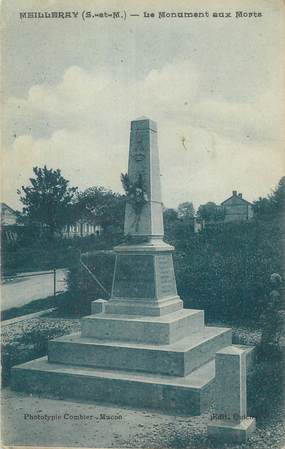 / CPA FRANCE 77 "Meilleray, le monument aux morts"