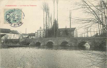 / CPA FRANCE 77 "Pommeuse, le pont de Tresmes"