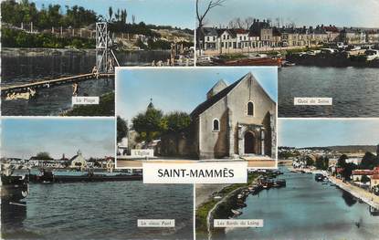 / CPSM FRANCE 77 "Saint Mammès"