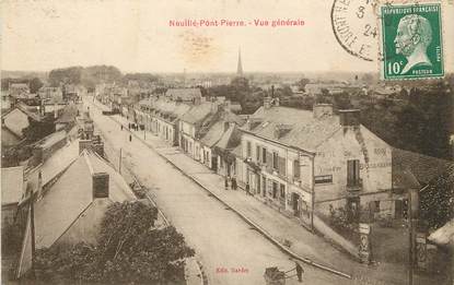 CPA FRANCE 37 "Neuillé Pont Pierre, vue générale"