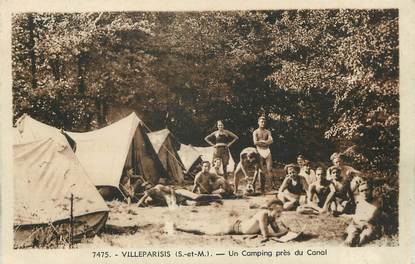 / CPA FRANCE 77 "Villeparisis" / CAMPING