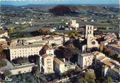 04 Alpe De Haute Provence / CPSM FRANCE 04 "Forcalquier, vue générale aérienne"