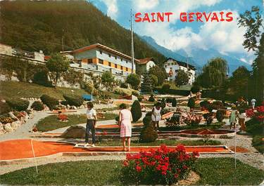 / CPSM FRANCE 74 "Saint Gervais les Bains, le golf miniature"