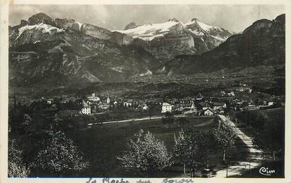 / CPSM FRANCE 74 "La Roche sur Foron, montagne d'Andey et Pic de Jalouvre"