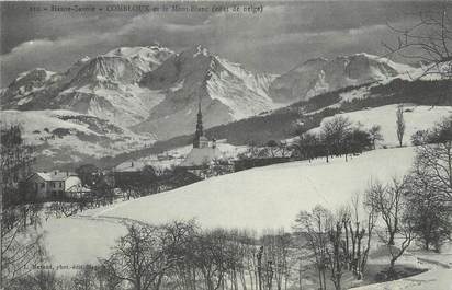 / CPA FRANCE 74 "Combloux et le Mont Blanc"