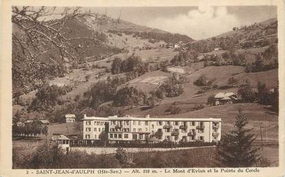 / CPA FRANCE 74 "Saint Jean d'Aulph, le mont d'Evian et la pointe du cercle"