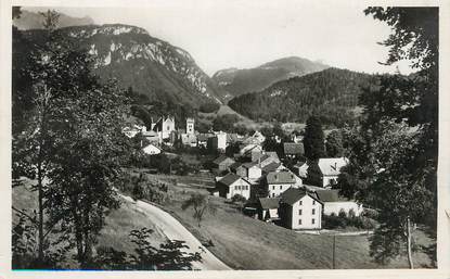 / CPSM FRANCE 74 "Saint Jeoire, le quartier de la tour de fer"