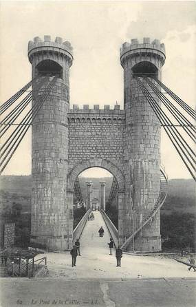 / CPA FRANCE 74 "Le Pont de la Caille "