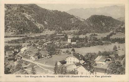 / CPA FRANCE 74 "Servoz, vue générale"