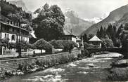 74 Haute Savoie / CPSM FRANCE 74 "Sixt, le pont neuf"