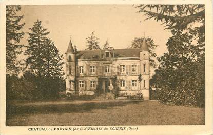 CPA FRANCE 61 "Chateau de Bauvais par Saint Germain du Corbeis"