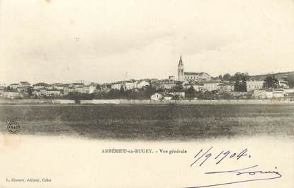 / CPA FRANCE 01 "Ambérieu en Bugey, vue générale"