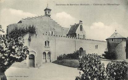 CPA FRANCE 34 "Env. de Servian, Chateau de l'Hermitage"
